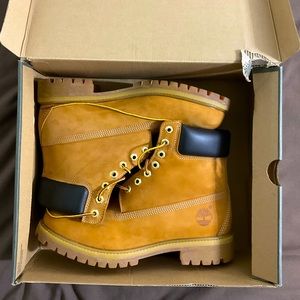 Timberland Construction Boots / Timbs Sz 9 Men’s NEW W BOX